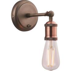 Copper Wall Lamps Endon Lighting Hal Wall light