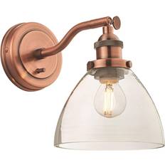 Copper Wall Lamps Endon Lighting Hansen Wall light