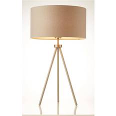Fabric/Paper Lighting Endon Lighting Tri Table Lamp 60cm