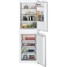 Integrated fridge freezer 50 50 frost free Siemens KI85NNFF0G Integrated, White