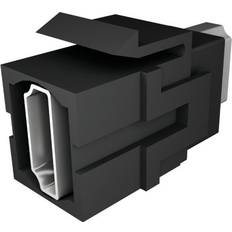 Bachmann Modulär insats (koppling) HDMI svart