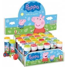 Pigs Bubble Blowing Peppa Pig 4 Pack of Bubbles with Maze Lid