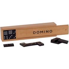 Goki 15336 Domino Game in Wooden Box, Mixed
