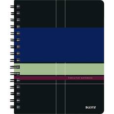 Leitz Executive Notebook A5 Ruled Wirebound with PP Cover