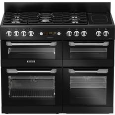 110cm - Black Gas Cookers Leisure Cuisinemaster CS110F722K 110cm Dual Fuel Black
