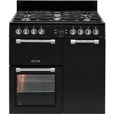 Leisure 90cm Cookers Leisure CK90F232K Cookmaster Dual Fuel Black