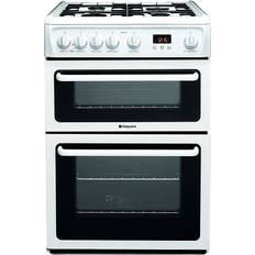 Hotpoint 60cm - White Gas Cookers Hotpoint HAG60P White