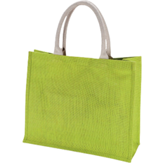 Beach Bags KiMood Jute Beach Bag 2-pack - Lime