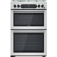 Silver gas cooker 60cm Hotpoint CD67G0CCX Stainless Steel, Silver