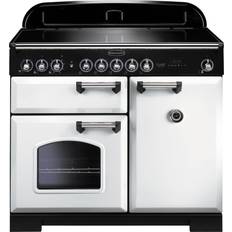 Rangemaster 100cm - Dual Fuel Ovens Induction Cookers Rangemaster CDL100EIWH/C White