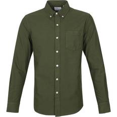 Colorful Standard Organic Button Down Shirt Unisex - Seaweed Green