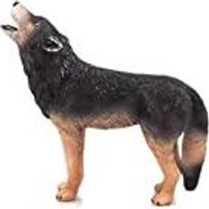 Mojo ANIMAL PLANET Wildlife & Woodland Wolf Howling Toy Figure, Three
