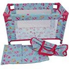 Dolls World 8201 Deluxe Travel Cot