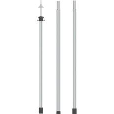 vidaXL Telescopic Poles for Tarpaulin 102-260cm 1-pack