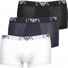 Emporio Armani Underwear Emporio Armani Eagle Logo Boxer Trunks 3-pack - Black/White/Navy