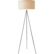 Fabric Floor Lamps Endon Lighting Tri Floor Lamp 152.5cm