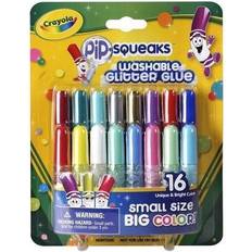 Crayola Glitter Glue Crayola Pip Squeak Glitter Glue pack of 16 set of 16
