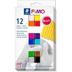 Polymer Clay Staedtler Fimo Soft Basic Oven Bake Modelling Clay 12x25g
