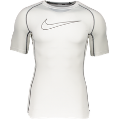 Nike Sportswear Garment Base Layer Tops Nike Dri-Fit Pro Short Sleeve Top Men - White/Black