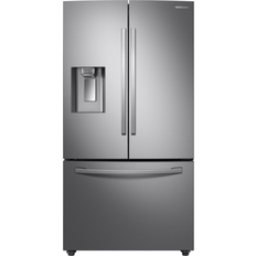 Crushed Ice Fridge Freezers Samsung RF23R62E3SR Silver, Stainless Steel