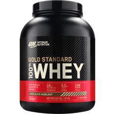 E Vitamins Vitamins & Supplements Optimum Nutrition Gold Standard 100% Whey Chocolate Hazelnut 2.27kg