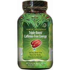 Irwin Naturals Triple-Boost Caffeine-Free Energy 75 Softgels
