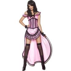 Wild West Fancy Dresses Smiffys Western Authentic Brothel Babe Costume