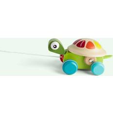 Janod Wooden Pull Along Turtle, Nursery & Pre-School Toys