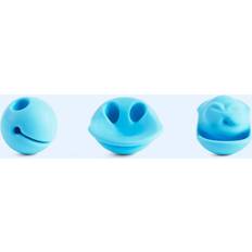 Moluk Mox Balls 3 Pack, Montessori Toys, Blue