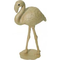 Decopatch décopatch Mache Flamingo, 15 x 7 x 27 cm, Brown Figurine