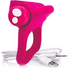 Vibrating Ring The Screaming O You Turn Rechargeable Plus Pink