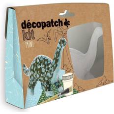 White DIY Decopatch Mini Kit Dinosaur