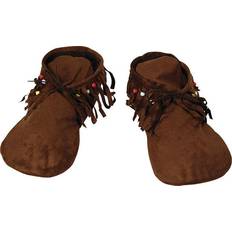 Hippie Shoes Fancy Dress Bristol Novelty Hippy Indian Moccasins Men's Shoes
