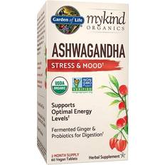 Garden of Life Vitamins & Minerals Garden of Life mykind Organics Herbal Ashwagandha 60 Tablets