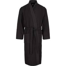 Hugo Boss Men Sleepwear HUGO BOSS Jacquard Logo Dressing Gown - Black