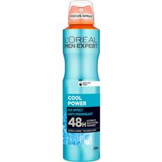 L'Oréal Paris Dermatologically Tested Toiletries L'Oréal Paris Men Expert Cool Power 48H Anti-Perspirant Deo Spray 250ml
