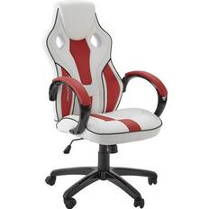 X-Rocker Gaming Chairs X-Rocker Maverick Ergonomic Office Gaming Chair - White/Red