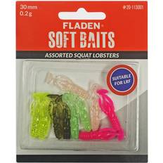 Fladen Soft Baits Assorted Squat Lobsters 3Cm 0 2G 10Pk