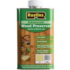 Rustins Advanced Wood Preserver Wood Protection Clear 1L