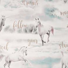 Kids at Home Fresco Wallpaper Unicorn Dreamland 106941