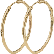 Monica Vinader Siren Muse Large Hoop Earrings - Gold
