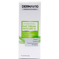 Derma Facial Skincare Derma V10 Hydrating Day Cream with SPF15 50ml