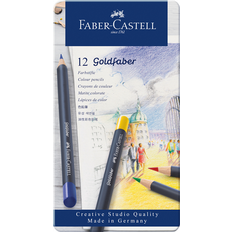 Faber-Castell Aquarelle Pencils Faber-Castell Goldfaber Color Pencil Tin Sets set of 12