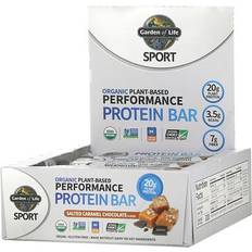 Garden of Life Sport Performance Protein Bar Sea Salt Caramel 12 Bars