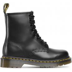 44 Lace Boots Dr. Martens 1460 Smooth Leather Lace Up - Black