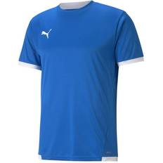 T-shirts & Tank Tops Puma TeamLIGA Football Jersey Men - Electric Blue Lemonade/White
