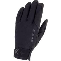 Nylon Gloves Sealskinz Waterproof All Weather Gloves Unisex - Black