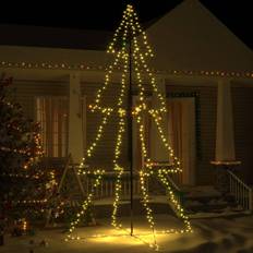Metal Christmas Lights vidaXL Cone Christmas Lamp 143cm