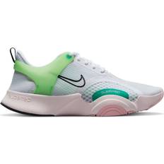 40 ⅔ - Women Gym & Training Shoes Nike SuperRep Go 2 W - White/Green Strike/Light Soft Pink/Black