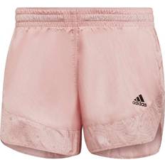 Pink - Women Shorts adidas Run Fast Radically Reflective Running Shorts Women - Wonder Mauve